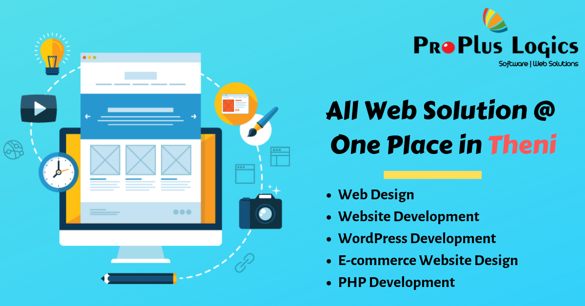 ProPlus Logics provides all web solution at one palce in Theni