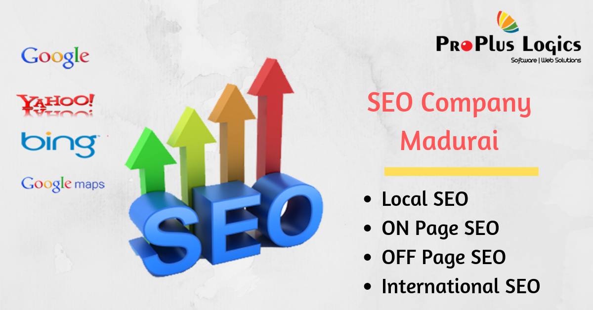 ProPlus Logics are a top-notch SEO Company in Madurai which offers cost-effective website promotion services to our clients