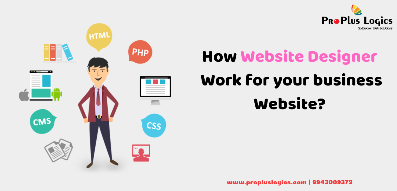 How Website Designer Work For Your Business Website?